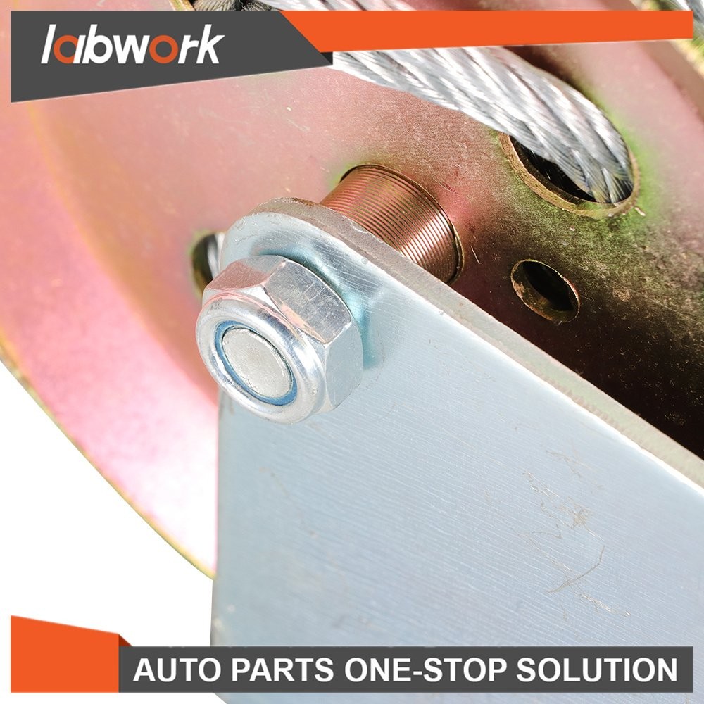 Labwork 3500lbs Hand Winch With Cable For Trailer Winch Durable Hand Crank Winch