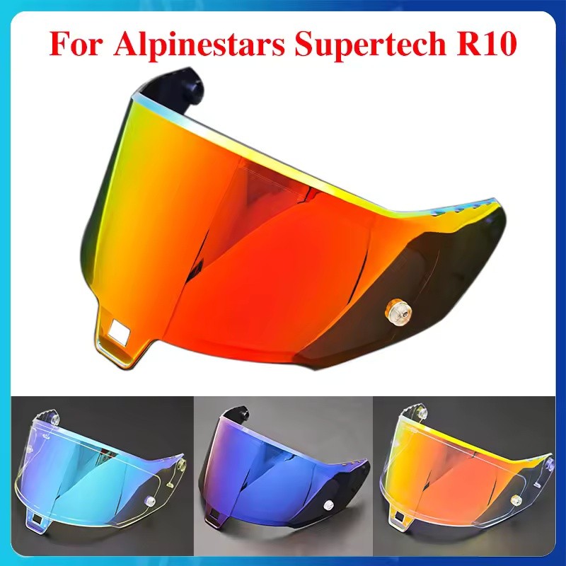 Motorcycle Helmet Visor Fits For Alpinestars Supertech R10 Helmet Screen Lens
