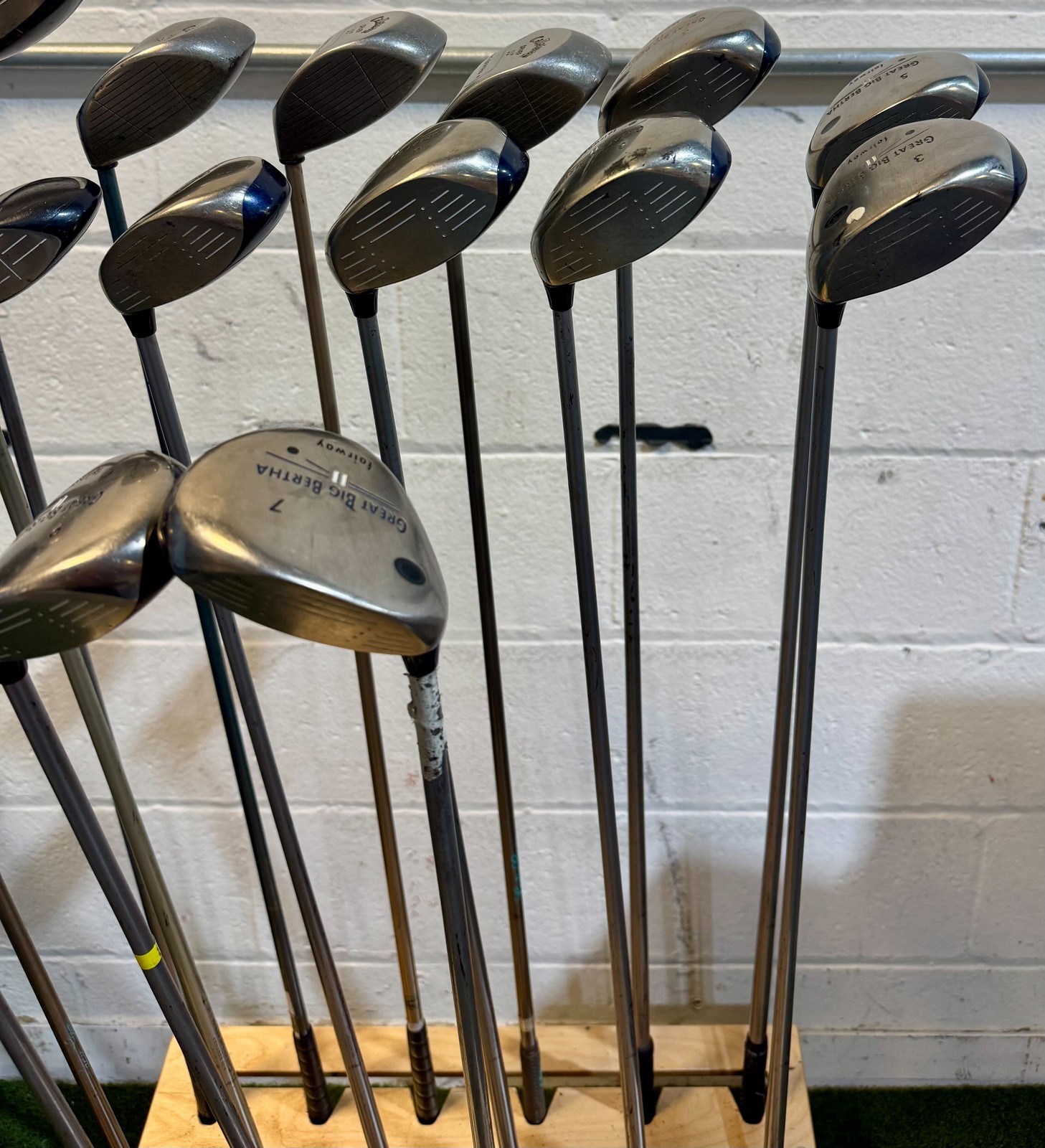 Wholesale Lot of 40 Golf Clubs - Callaway Woods - Right-Handed - Ladies Flex