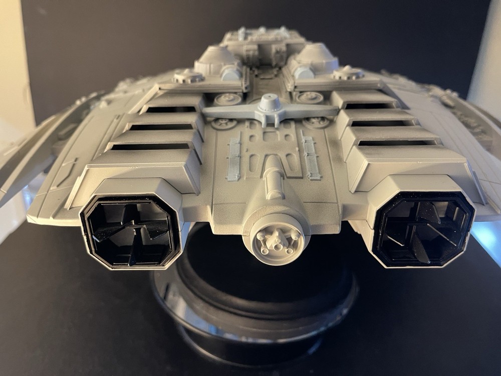 Moebius Battlestar Galactica Cylon, Raider Built, Painted And Lit