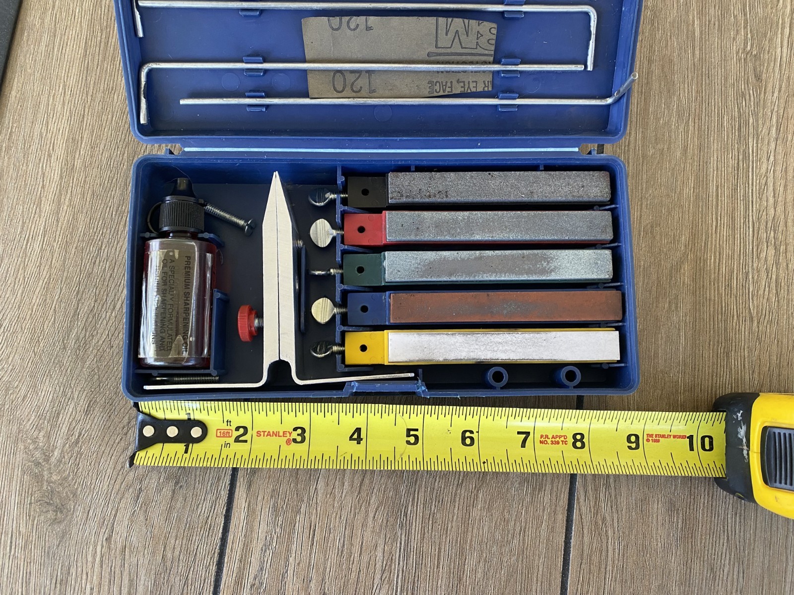 Lansky Deluxe 5-Stone Sharpening System +FAST SHIPPING!