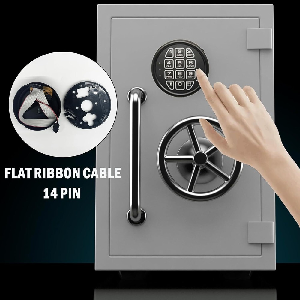 Gun Safe Replacement Lock Electronic Black keypad Swingbolt Lock