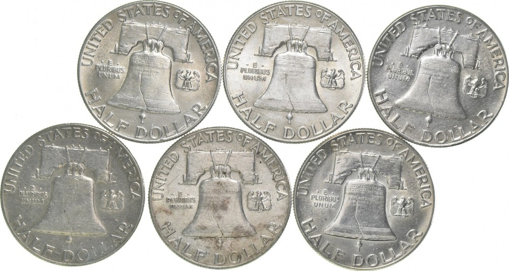1949 Franklin Half Dollar AU