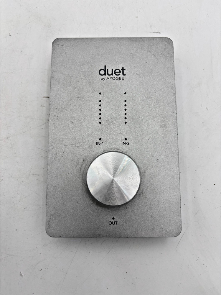 Apogee Duet FireWire Audio Interface w/ Breakout Cables - TESTED