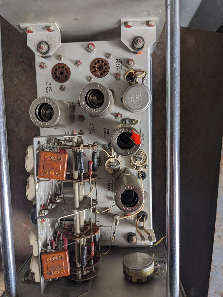 tektronix type 53 / 54D high gain preamp plug-in untested