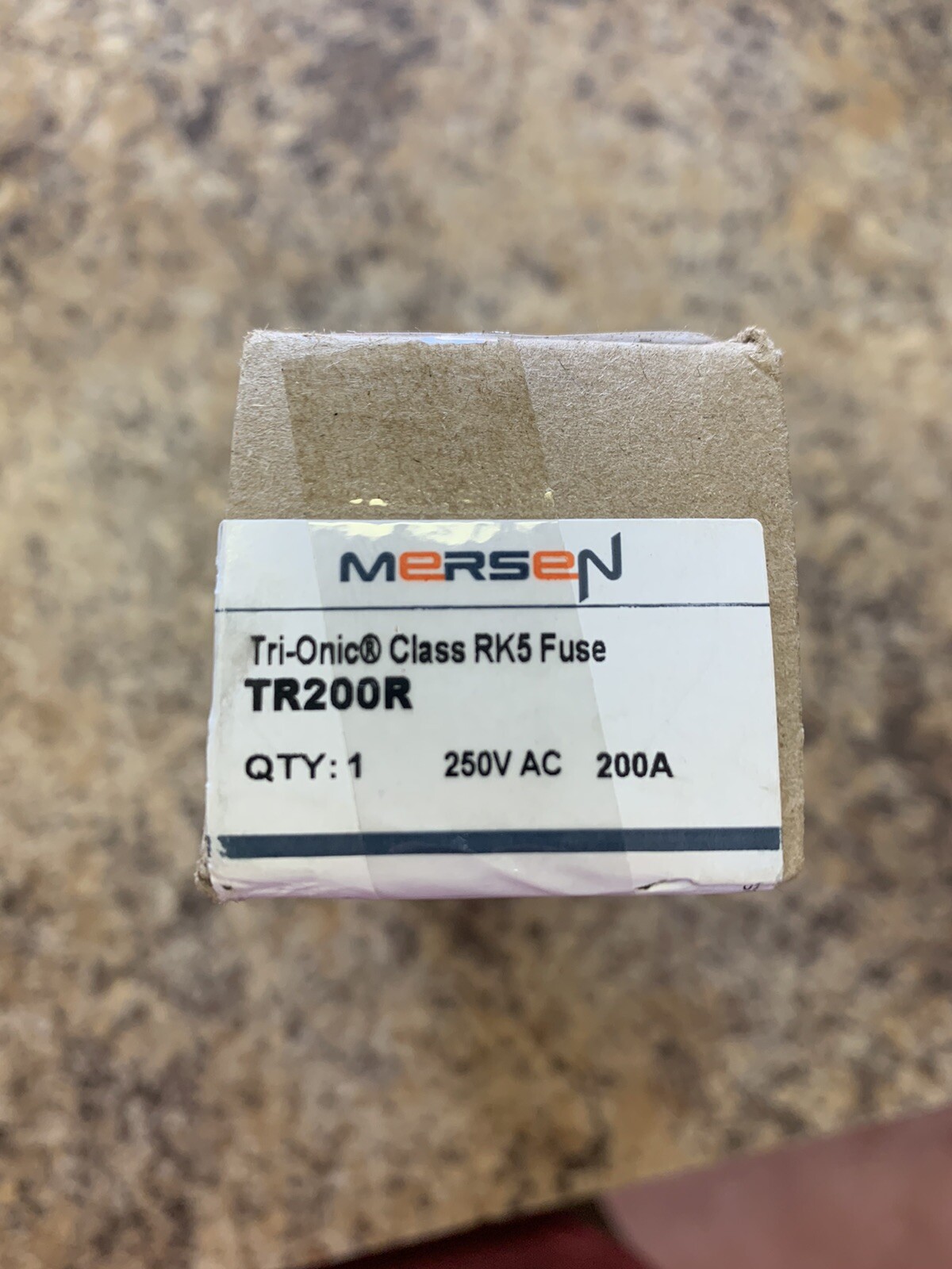 New Ferraz Shamwut Mersen TR200R, 200 Amp 250V Dual Element Time Fuse