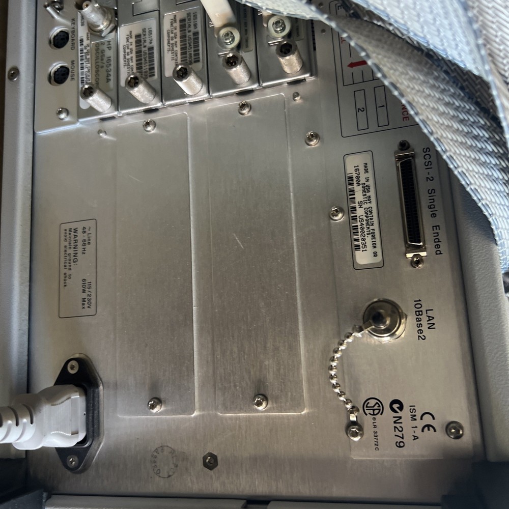 Agilen 16700A Logic Analysis syste