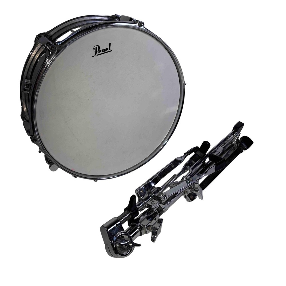 Pearl Steel Shell Snare Drum