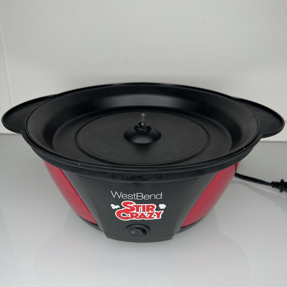West Bend Stir Crazy 6 Quart Popcorn Maker Corn Popper  82306 Base Only