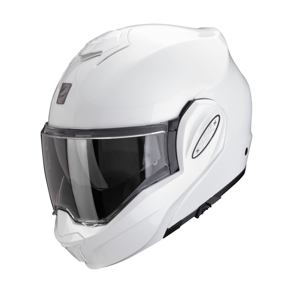 Scorpion Flip Up Helmet EXO-TECH EVO PRO SOLID Pearl White Size: S ECE 22.06
