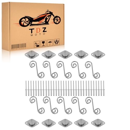 10Pc Self Ejecting Dzus Fasteners Button 5/16" (Button Length: .400") for 10pc