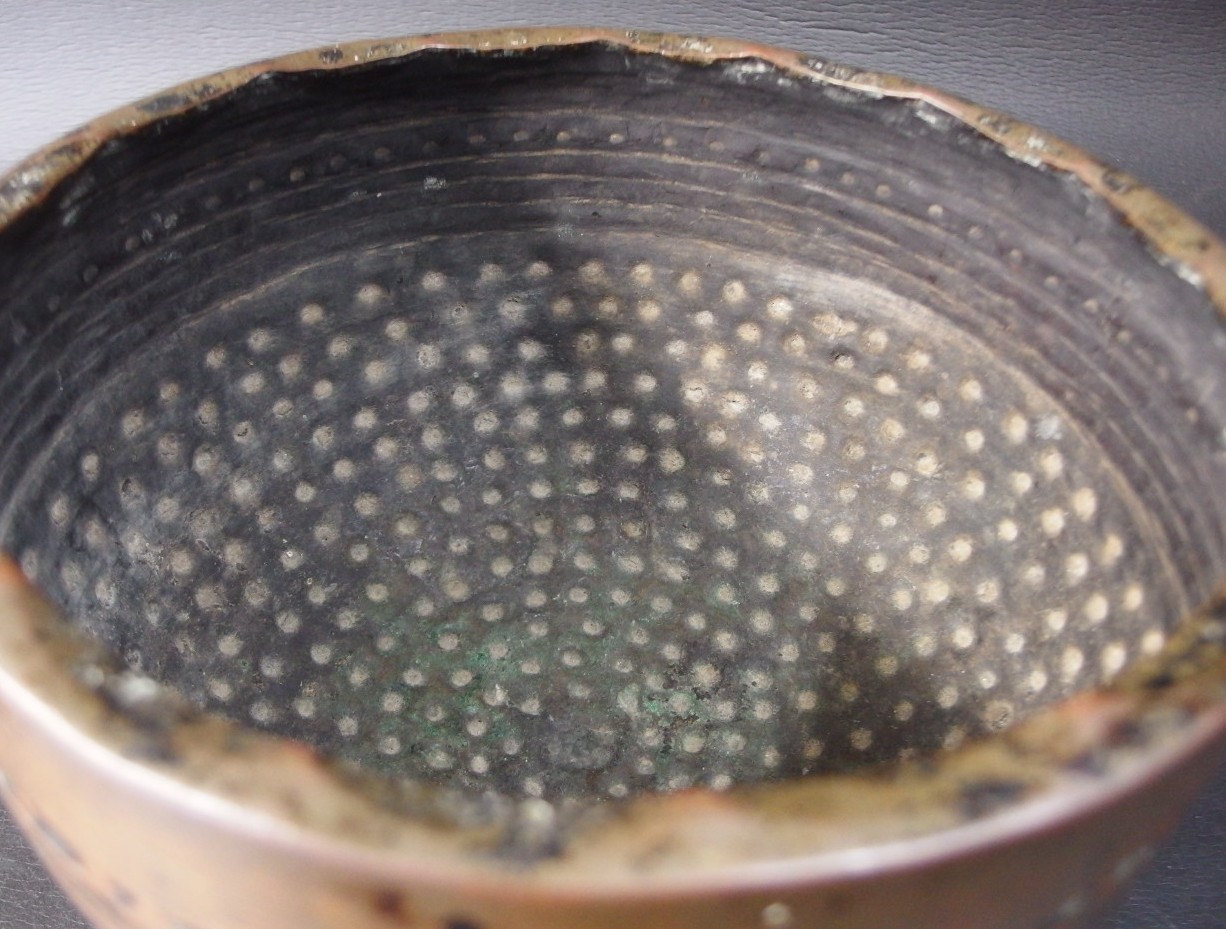 or2630 JAPANESE BUDDHIST SINGING BOWL ORIN GONG 21.4cm / 8.4inch Width VINTAGE