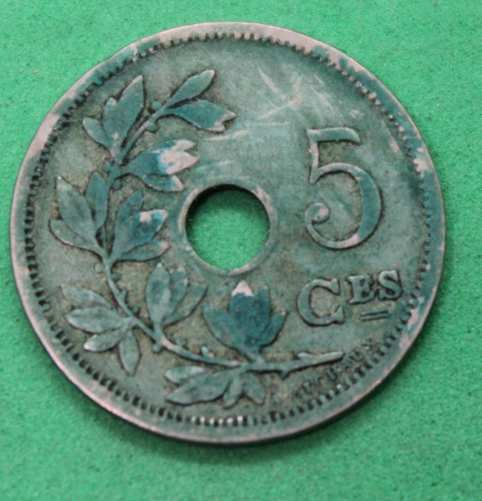 1903 Belgium 5 Centimes