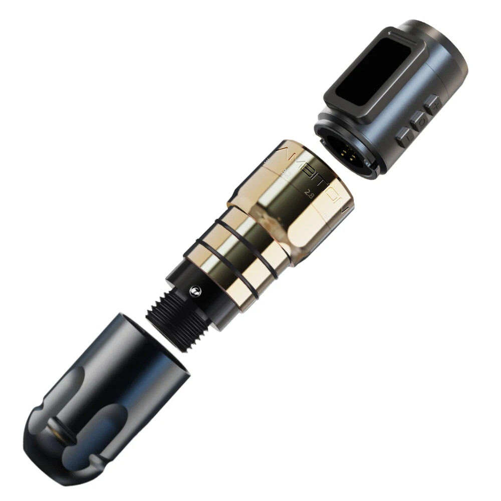 AMBITION MARS Wireless Tattoo Machine Pen Rechargeable Battery Adjustable Stroke