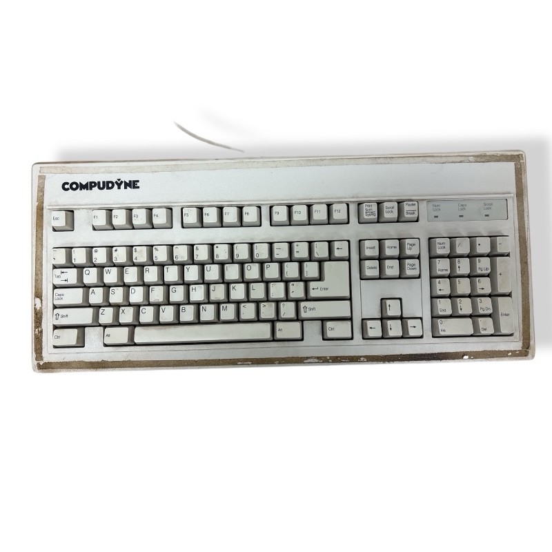 Vintage Compudyne 3DX/33 Computer PC w/ RT101+ Keyboard