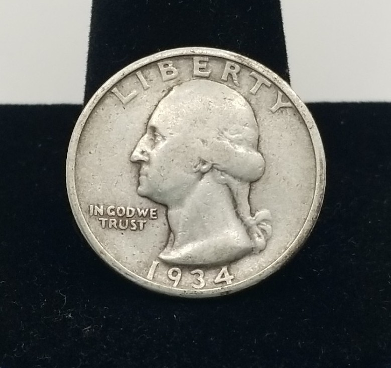 1934-P Washington Quarter #4869