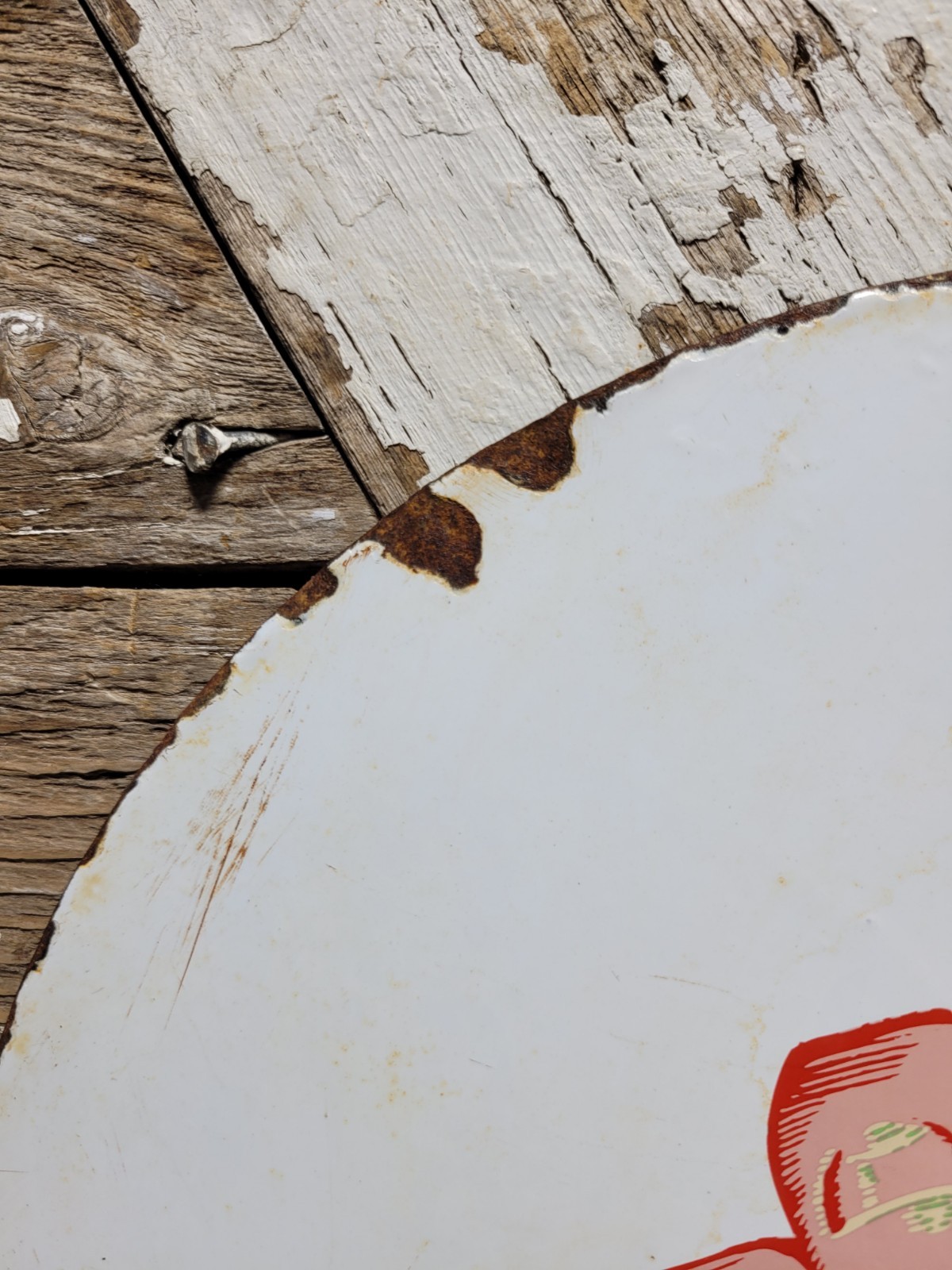 VINTAGE COKE PORCELAIN SIGN COCA COLA CARBONATED SODA BEVERAGE RESTAURANT DRINK