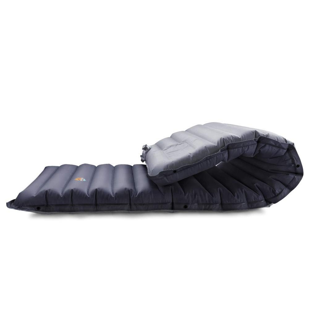 Inflatable Sleeping Pad Extra Thickness Built-in Pump, Camping Mattress, Compact