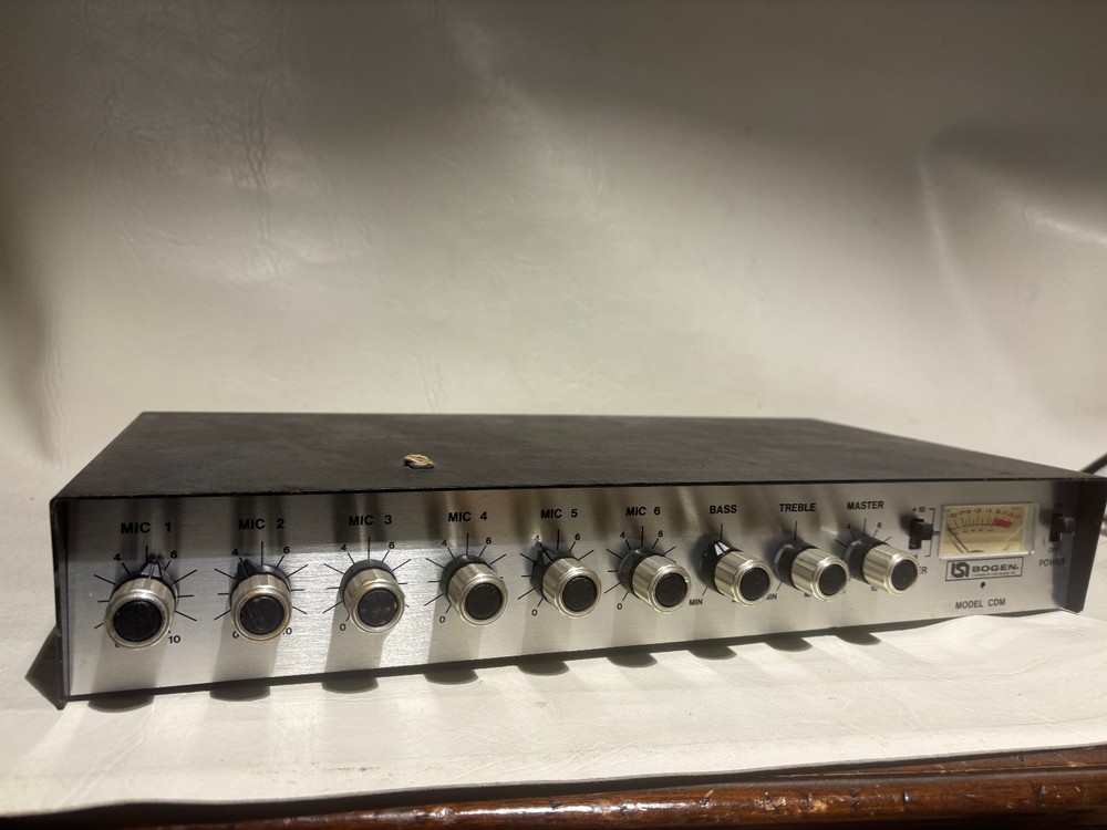 Vintage Bogen Model CDM Active Mixer-Preamplifier