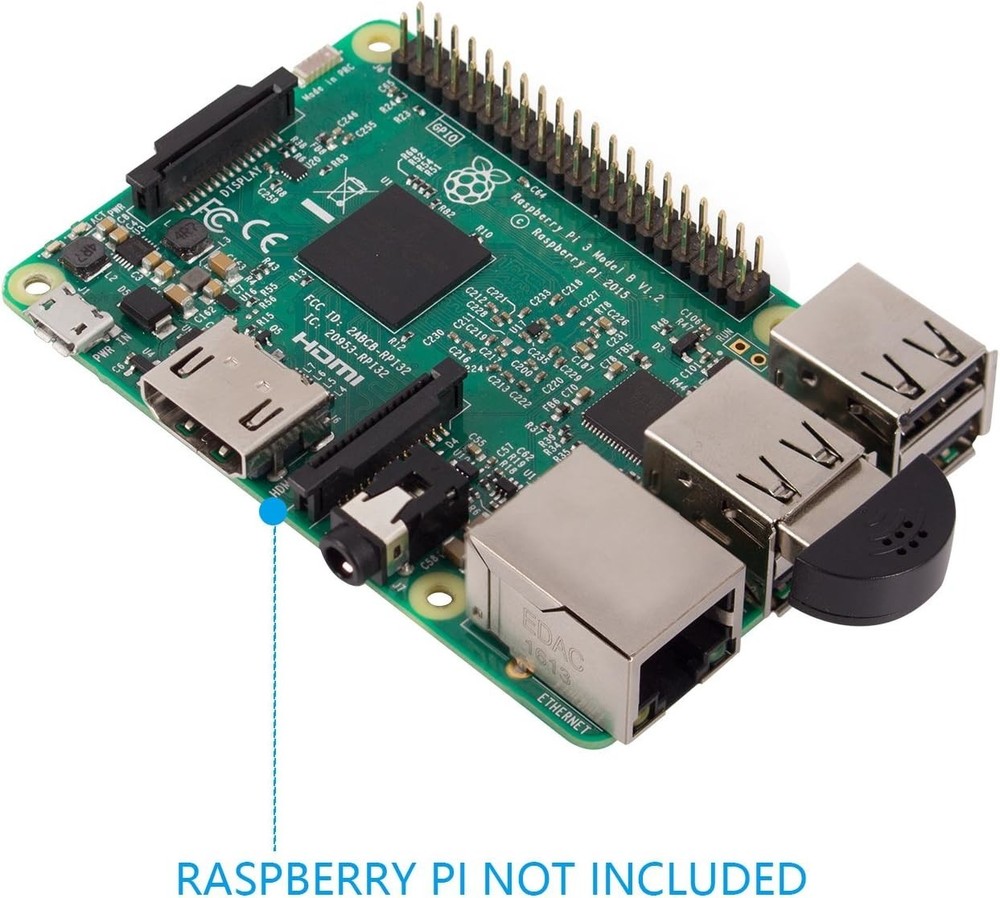Ultra Portable USB Microphone for Raspberry Pi - Noise-Canceling & Compact
