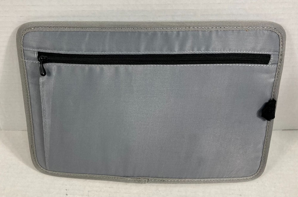 Luggage Accessory Organizer Overlapping Grid Gray