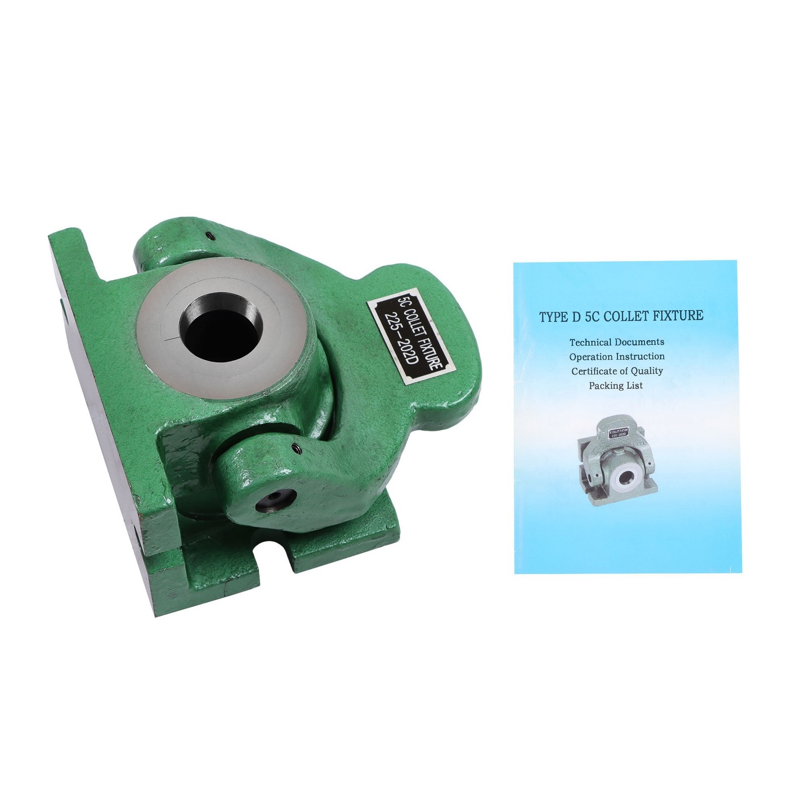 Heavy Duty 5C Collet Fixture Dead Length Chuck Fixture Vertical Horizontal Mill