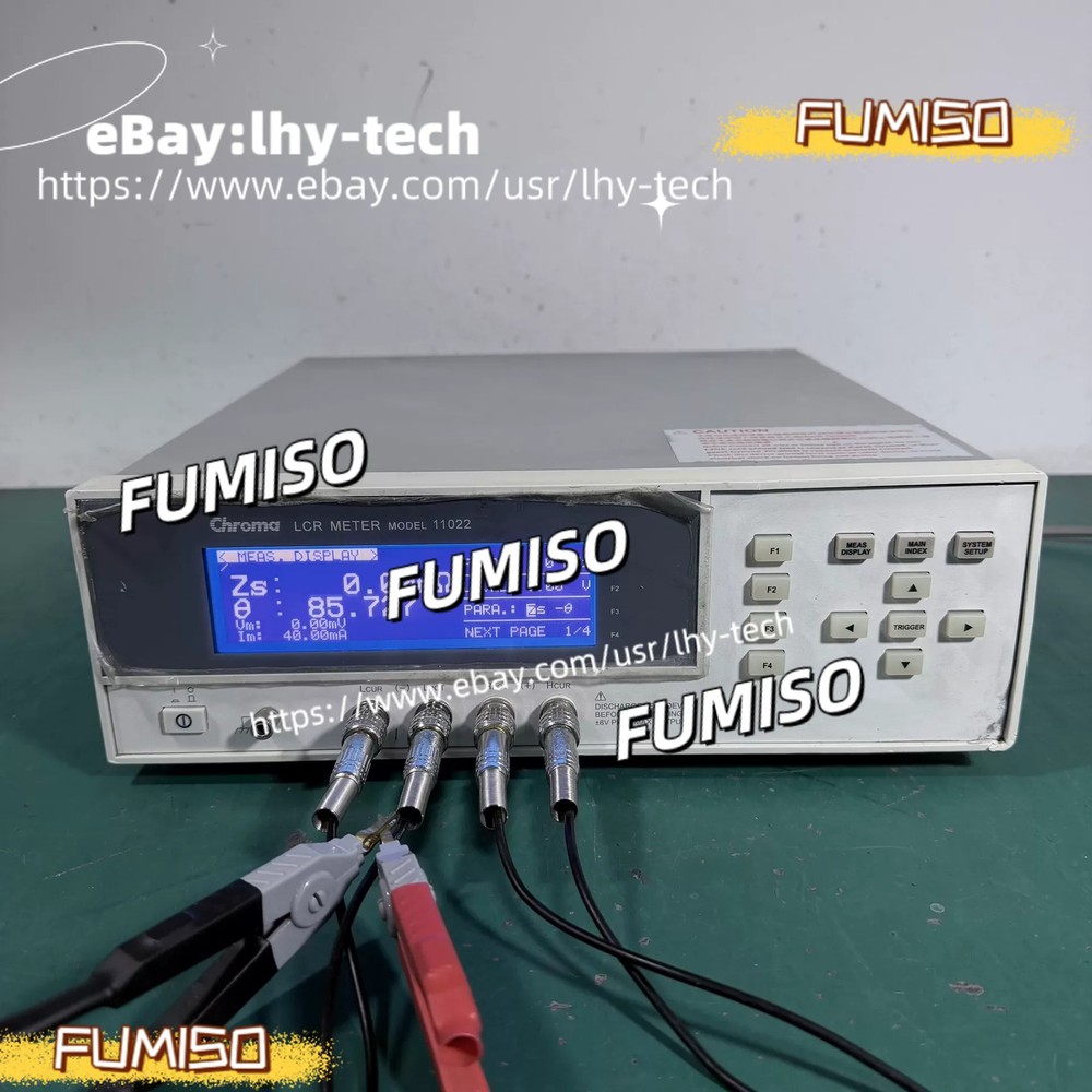 Chroma 11022 LCR bridge, 100KHZ multi-function test tool&lhy