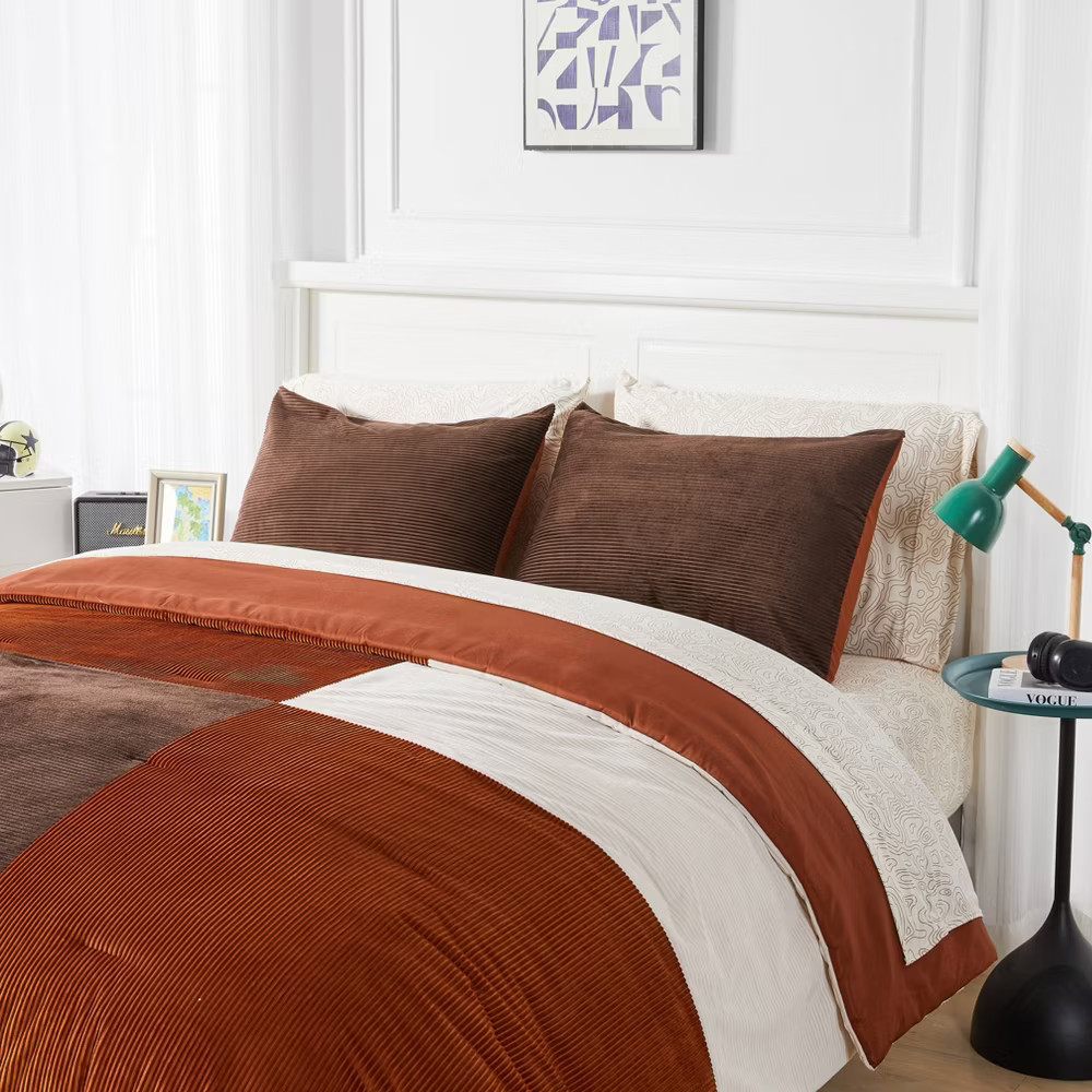 Seek Full/Queen Corduroy Comforter