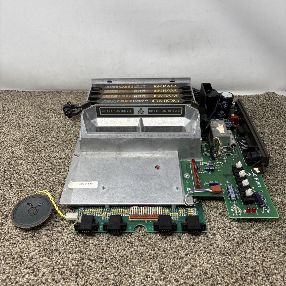 Atari 800 Computer Complete Motherboard Tested And Working READ