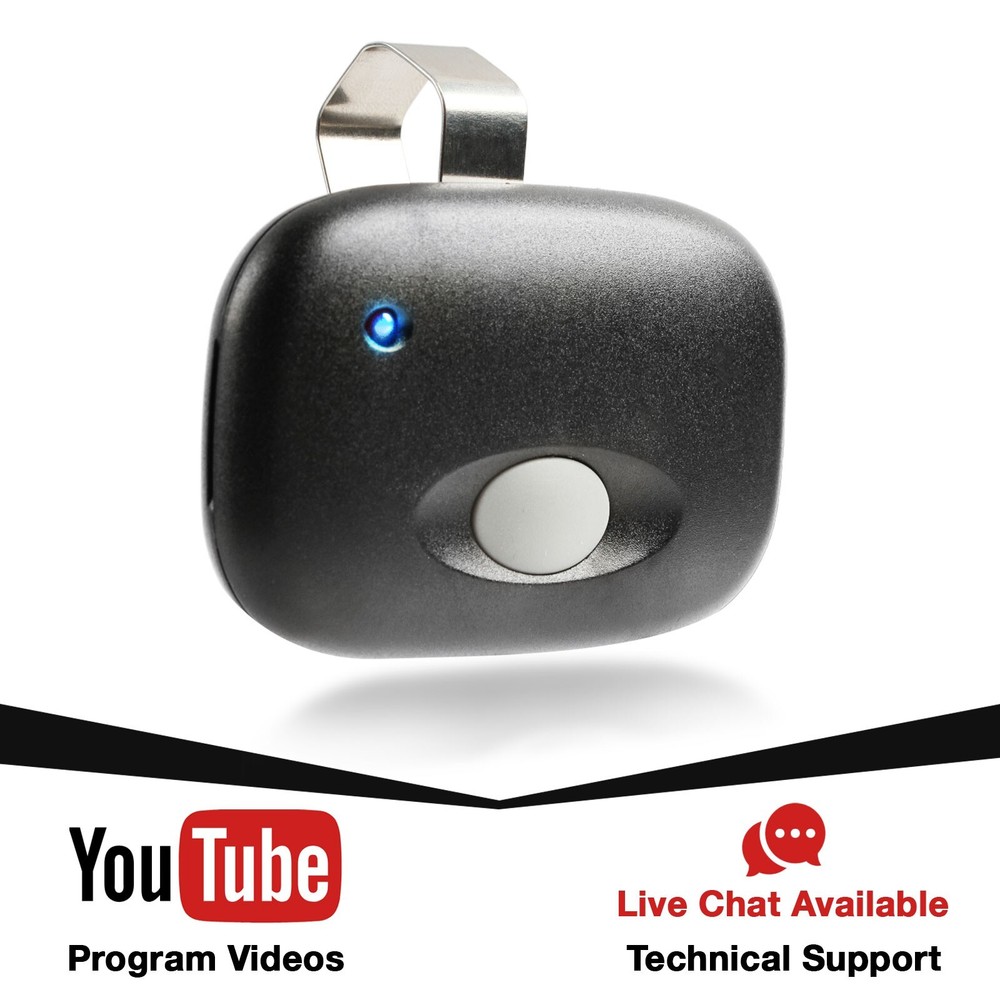 2 Garage Door Opener Remote 1-Button for Linear Mega Code MCT-11 DNT00090