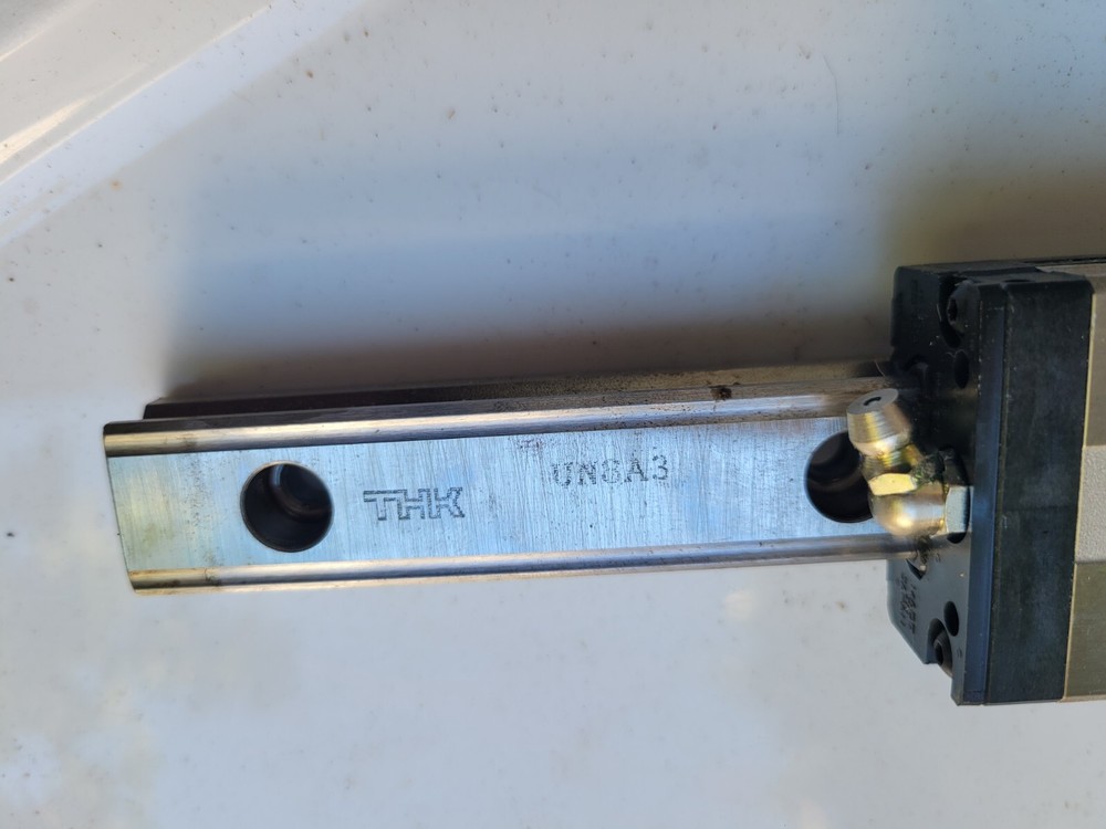THK SHS20 20” Linear Guide Rail 2-Block Unit (Used)