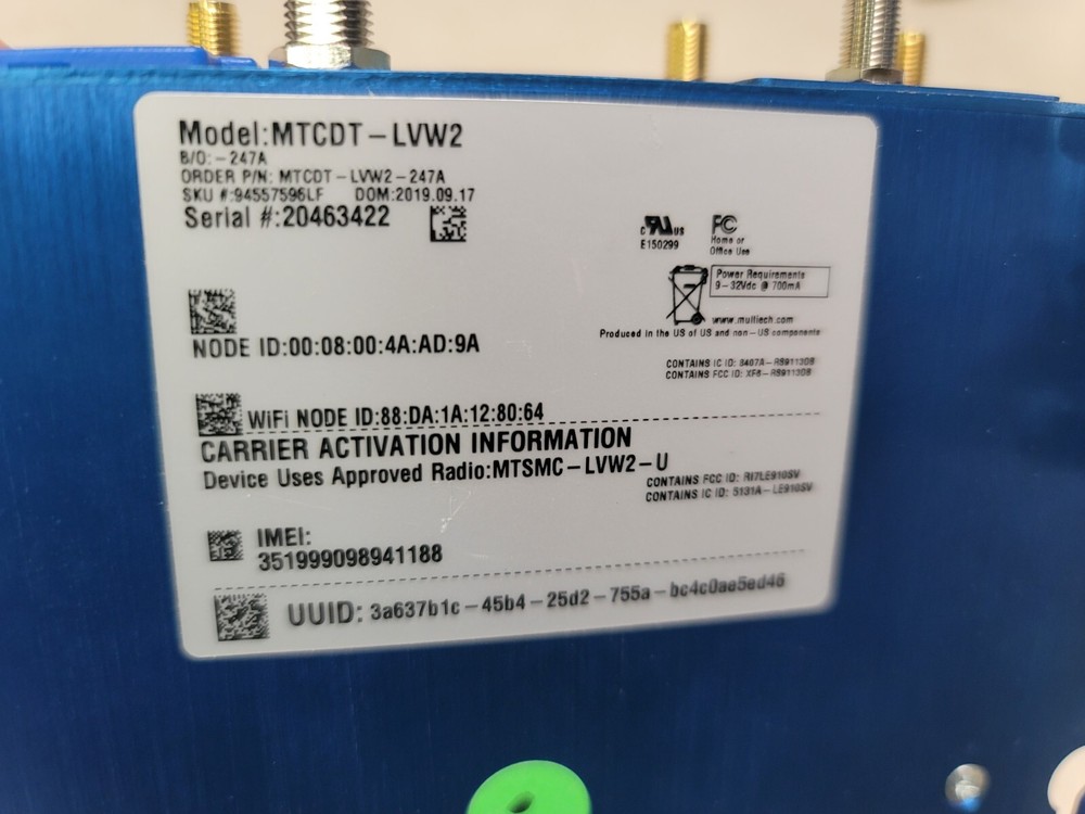 MultiConnect Conduit - LTE Cat 4 mPower Programmable Gateway 8-channel