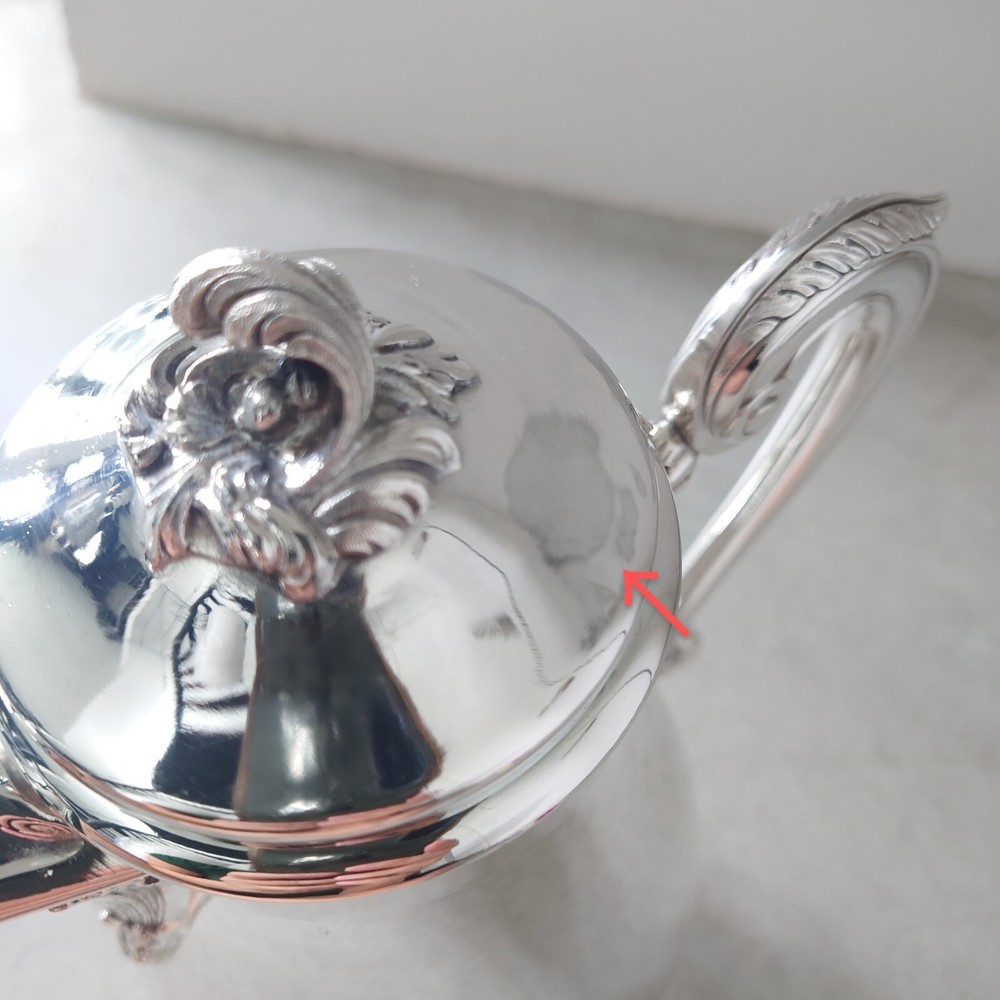 Christofle Marly Silverplate Coffee Pot Excellent