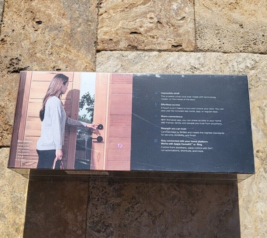 🌟🎈 Level Lock Touch Edition Smart Lock Matte Black or Satin Nickle 🌟