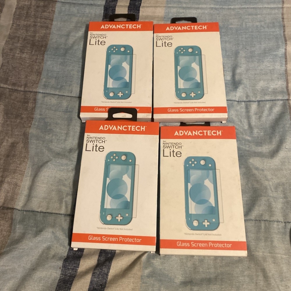 4  pieces  ADVANCTECH Nintendo Switch Lite Glass Screen Protector