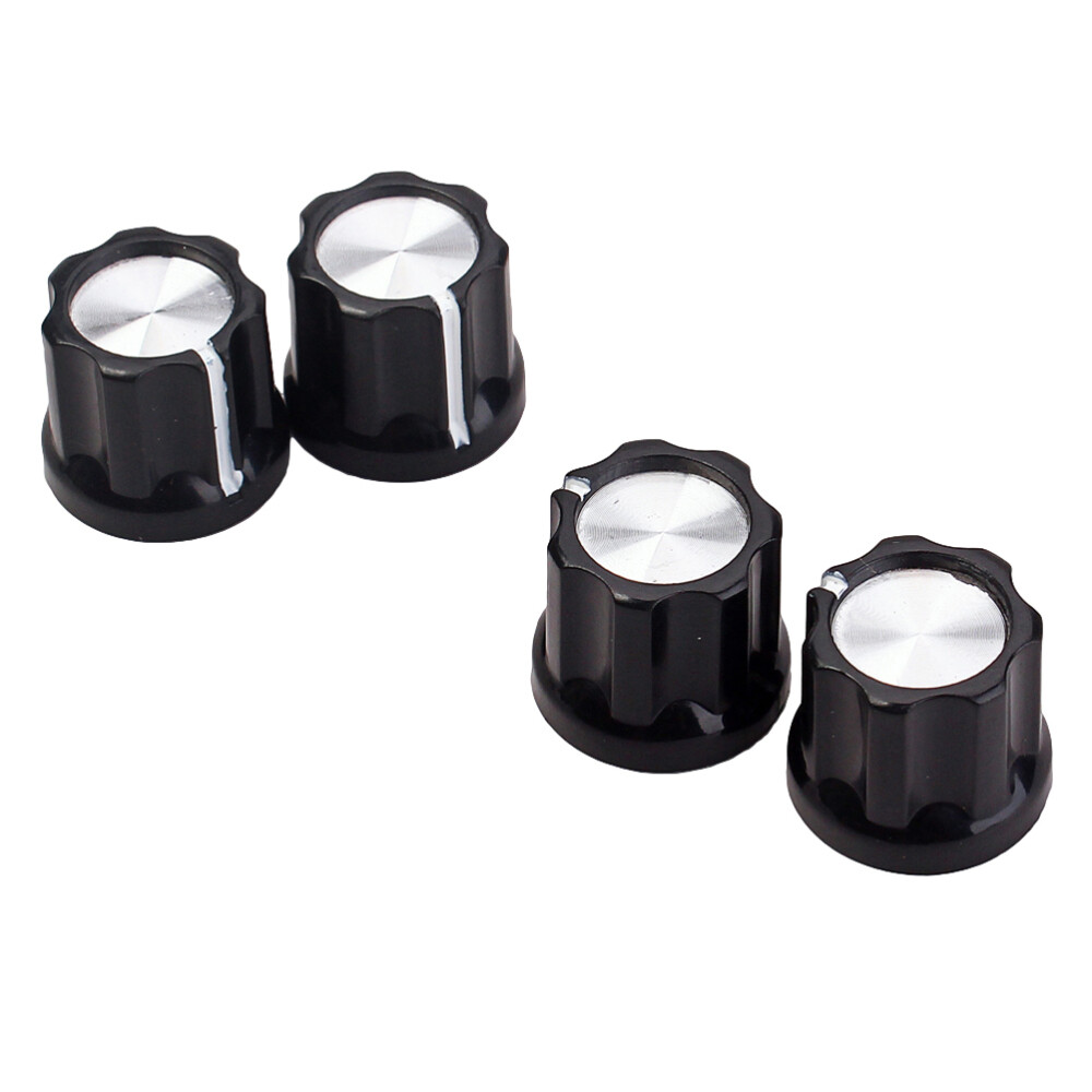 4Pcs Guitar Knobs Replacement Guitar Tuning Knobs Guitar Amp Knob