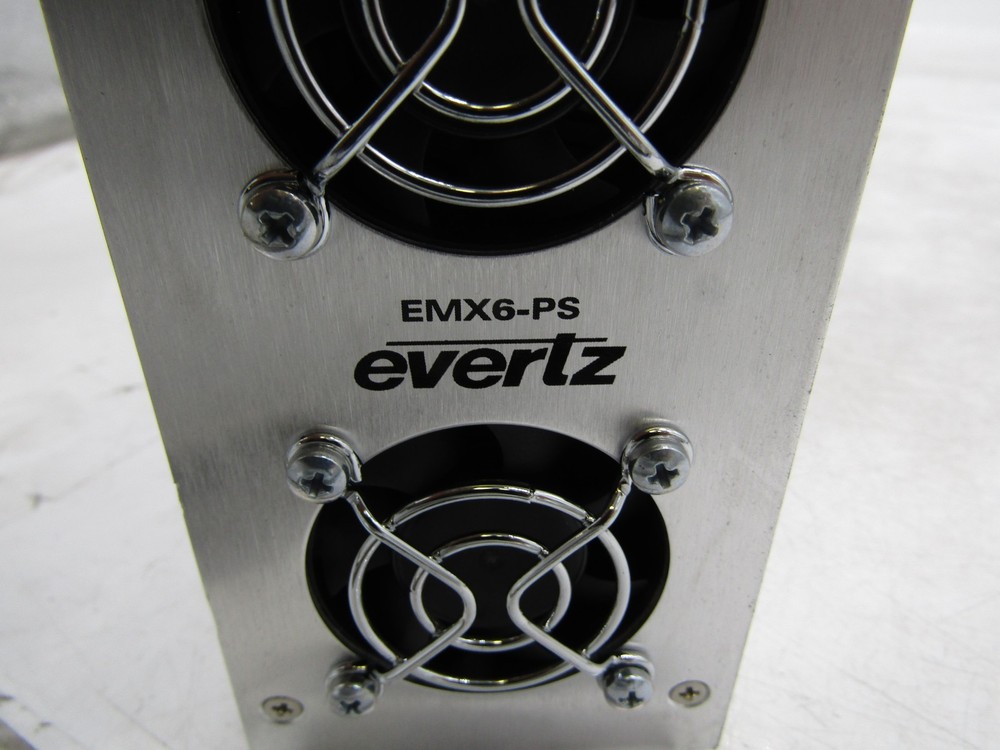 Evertz EMX6-PS Power Supply Module for EMX6-FR 6RU Multiframe Frame PS