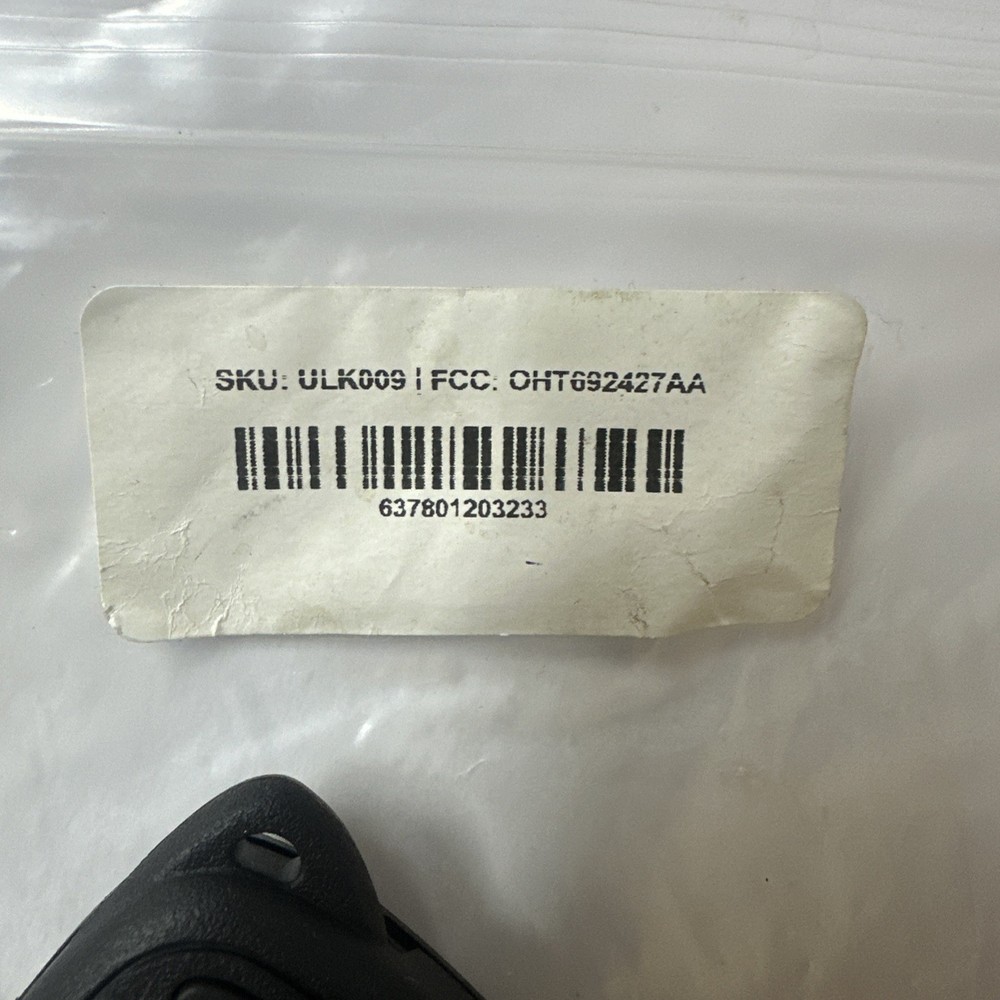 NEW Key Remote ULK009 OHT692427AA