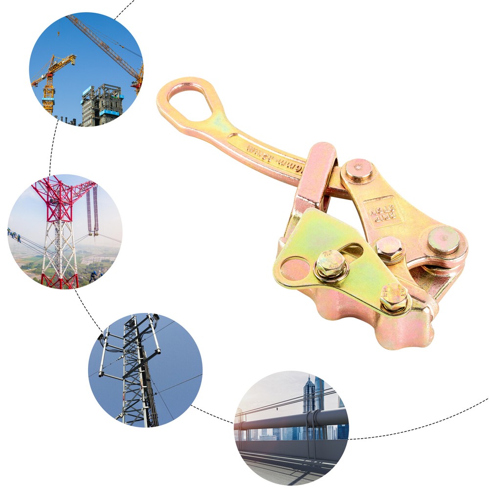 3-Ton Multifunctional Cable Grip Pulling Tightening Tool Wire Grip Clamp Puller