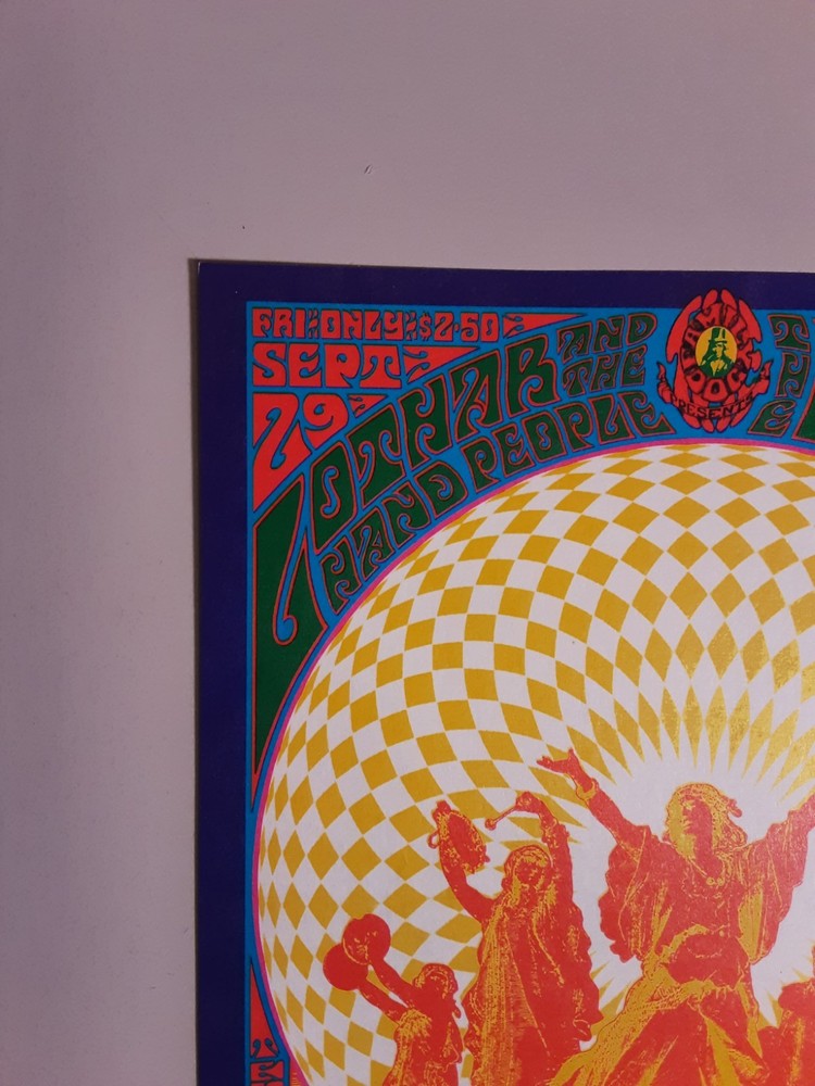 FD-84 postcard / The Doors / Captain Beefheart