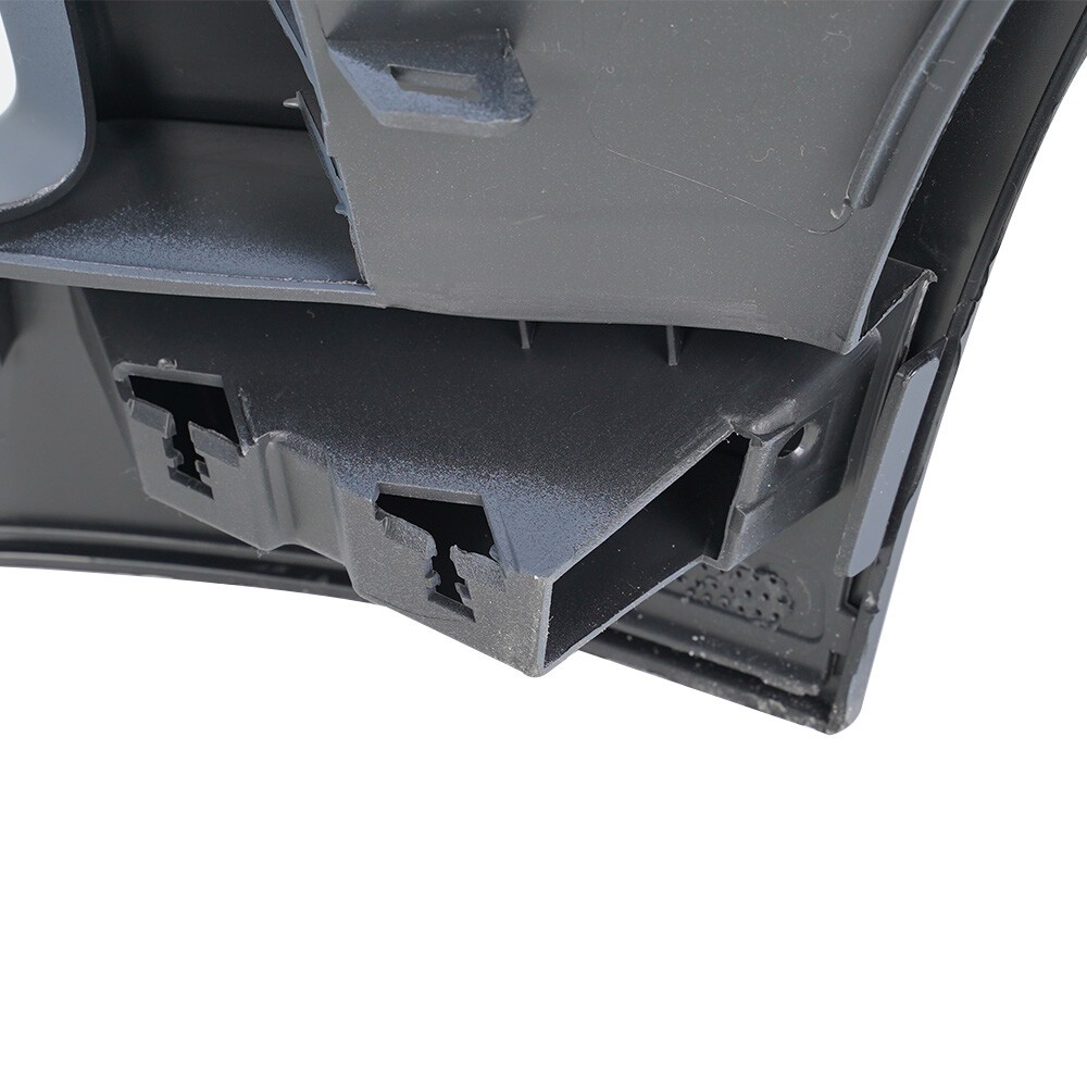 Front Upper Bumper Cover For 2022-2026 Chevy Silverado 1500 w/ End Cap Air Duct