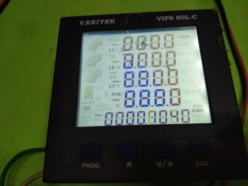 Veritek VIPS 80L-C Power Analyzer VIPS80LC Tested Working