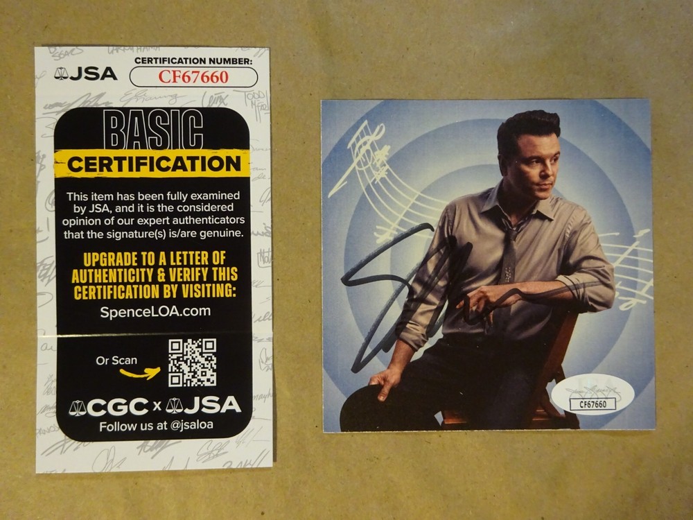 Autographed Seth MacFarlane Signed CD Insert Lush Life JSA COA