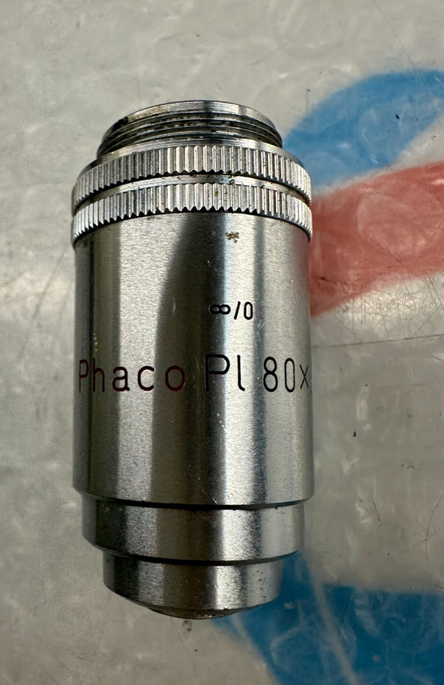 Leitz PL 80X/.95 Microscope Objective Lens