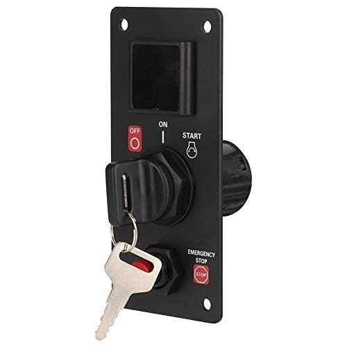 Ignition Switch Panel Outboard Single Engine Key Switch Panel Assembly On-Off