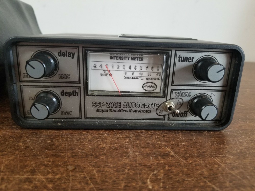 Detech SSP-200E Automatic Pulse Induction Metal Detector