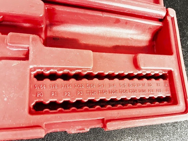 MAC Tools 9x5 Bit Assortment Box *Empty box only