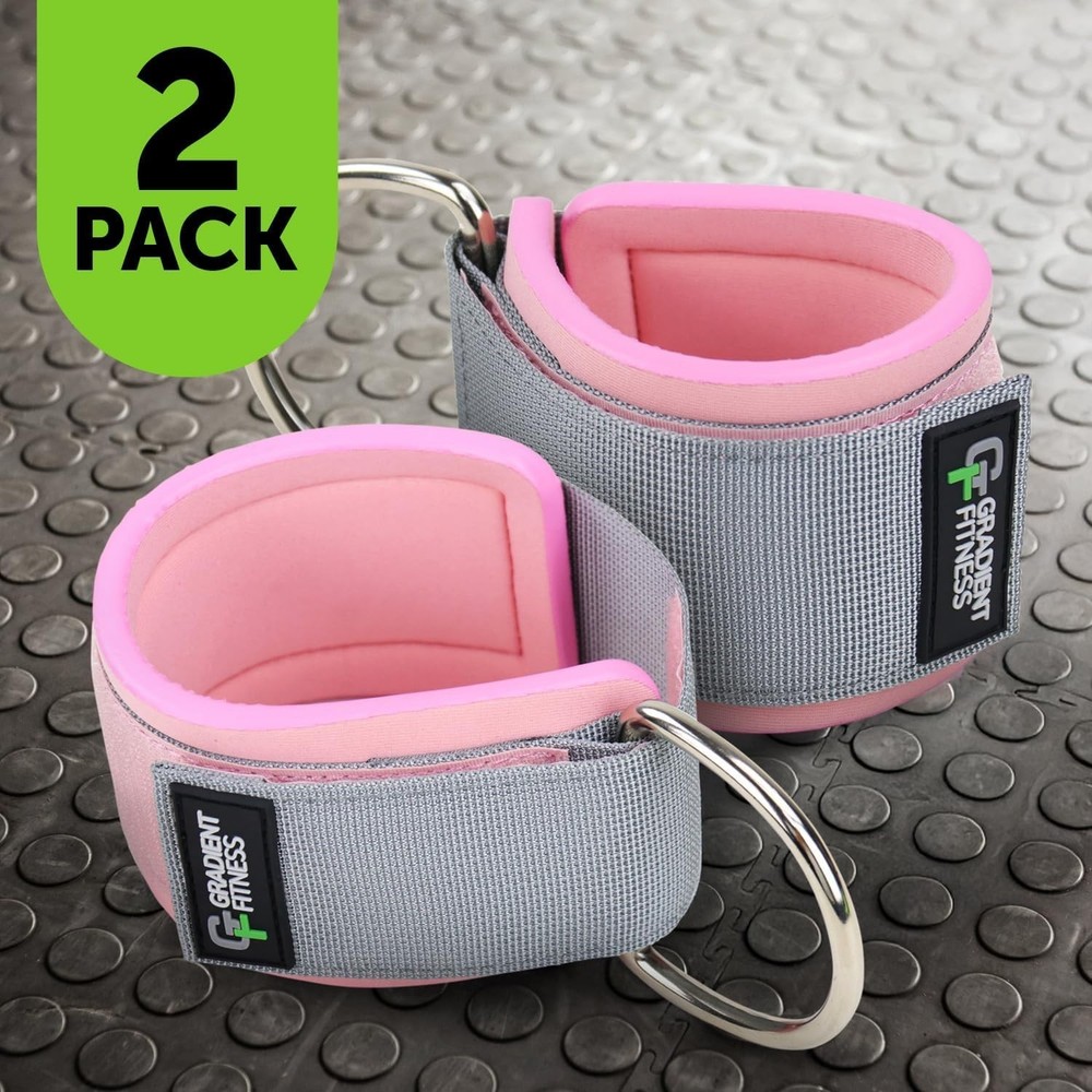 Durable Ankle Straps Set - Ideal for Glute Workouts with Cable Machines