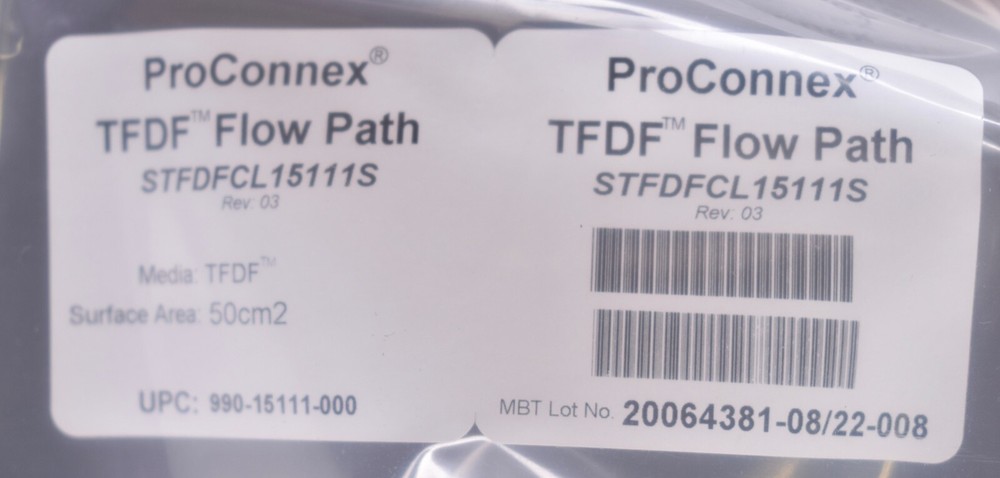 Repligen ProConnex TFDF Flow Path Assembly 50cm2 Surface Area STFDFCL15111S