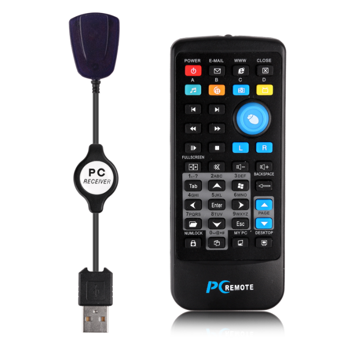 Easy to use Universal computer remote control Media Center Controller wireless